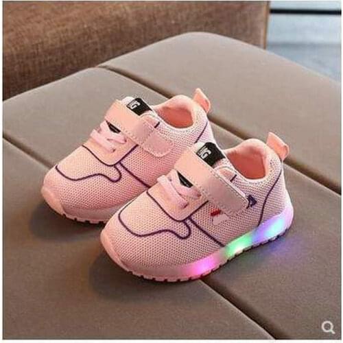 Qloblo Kids Glowing Shoes