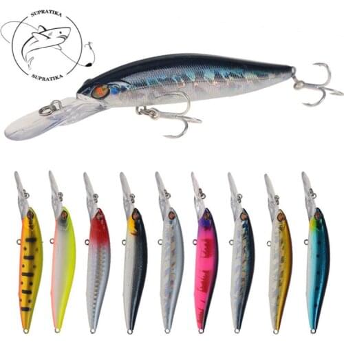 With Hook 3D Eye High Reflective Bionic Bait Ring Beads14Colors Fishing Lure11g/15g Artificial Slow Floating Plastic Hard Bait