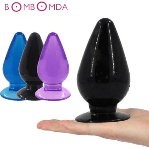 Super Big Size Anal Sex Toys Plastic Silicone Unisex Huge Butt Plug Anal Plugs Anal Sex Toys for Women Waterproof Anus Massagers