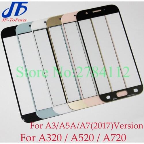 30Pcs A5 A3 A7 2017 Touch panel Replacement parts For Samsung Galaxy A520 A320 A720 Version LCD Front Outer Glass Lens
