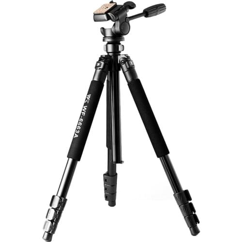 DHL GOPRO Weifeng wf6663a magnesium aluminum alloy wf-6663a tripod slr digital camera holder portable tripod wholesale