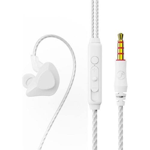 T03 Sports Earphone With Micphone 3.5mm Macaron color wired Heavy Bass Phone headset Noise Rduction HIFI Music Headphone