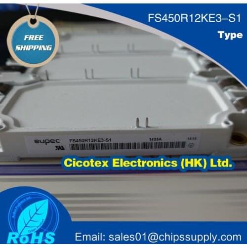 FS450R12KE3-S1 IGBT MODULES FS450R12KE3-SI MODULE GATE DVR P&P SCALE 1 FS450R12KE3S1