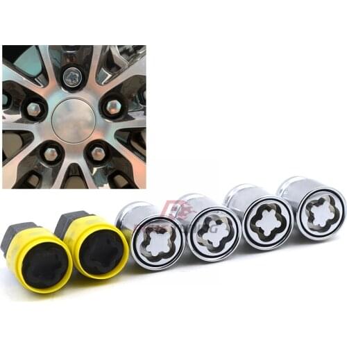 36MM M12X1.5 M12X1.25 Steel Anti Theft Security Auto Car Wheel Locking Lug Nuts Lock Nut For Toyota Honda Mazda