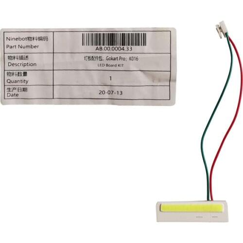 LED light board for NINEBOT PRO Gokart Kit XIAOMI Kart Kit MAX Self Balance electric Scooter headlight Accessor