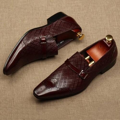 Summer Flat Italy Handmade formal shoes men Fashion Party Wedding Office Male Dress Shoe Genuine Leather oxford shoes for men