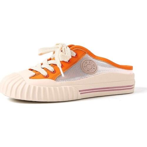 Women Slippers 2019 Summer Mesh Patchwork Thick Sole 3cm Outdoor Flat with Lady Slipper Casual Fashion Woman Flip Flops 35-40