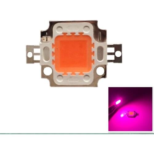 10 PCSHigh Power LED Chip 10W COB 380Nm-840Nm Full Spectrum 10 Watt Grow Light For Plant Flowers Vegetables Growth Garden bulb