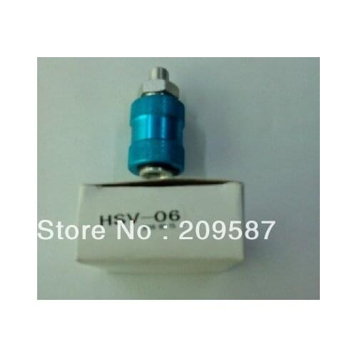 2pcs Thread Pneumatic Flow Control Manual Slide Valve HSV-06/08/10/15