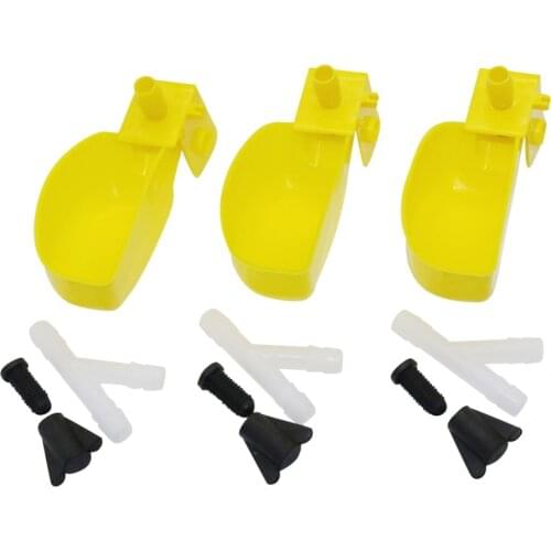 60 sets Aviculture industry Bird Tools Automatic drinking cup Birdcage Quail Pigeon Parrot Aviculture equipment Free shipping