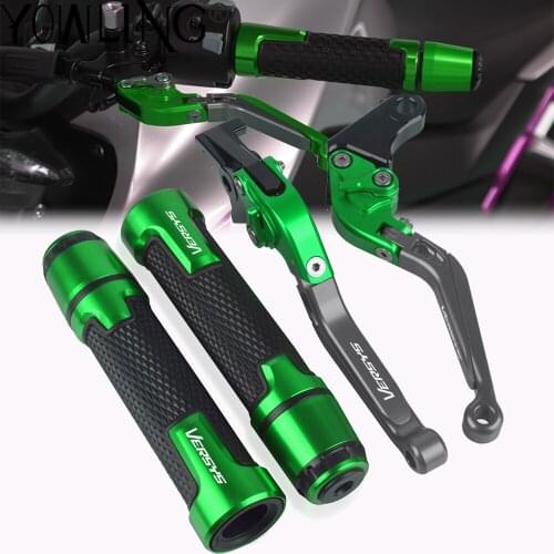 For Kawasaki NINJA 250 300R Z250 Z300 VERSYS 300X 2008-2019 2018 2017 2016 Motorcycle Brake Clutch Lever Handlebar HandGrips end