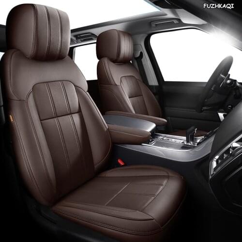 FUZHKAQI Custom Leather car seat cover For MINI COOPER MINI ONE PACEMAN CLUBMAN COUNTRYMAN COUPE Automobiles Seat Covers auto