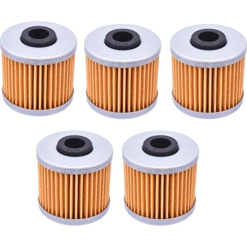 5Pcs Motorcycle Oil Filter for Kymco Scooter 200i 300i 350i Downtown 125i 200i 300i People