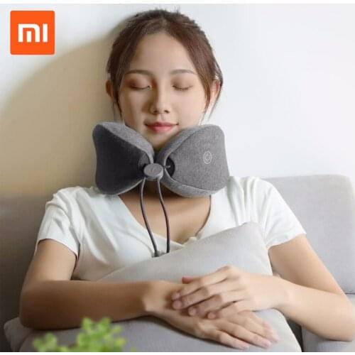 Newest Original Xiaomi Mijia LF Neck Massager Pillow Neck Relax Muscle Therapy Massager Sleep pillow for office home and travel