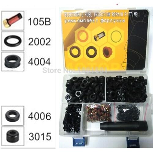 100pieces/box good quality fuel injector repair kit for toyota car injector 23250-22040 195500-3110 (AY-RK108-1)