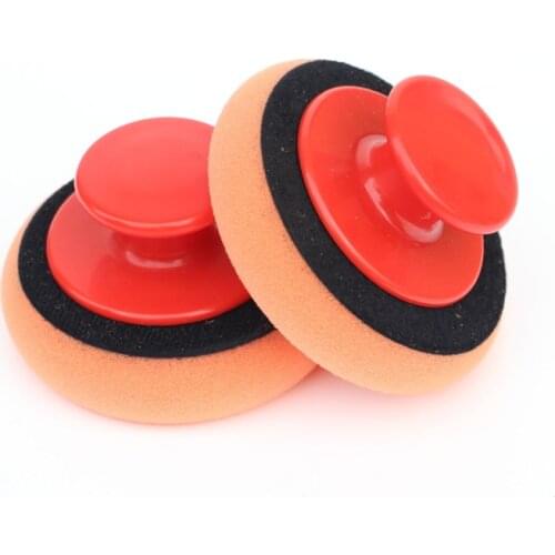 Car Wash Wax Polish Pad Polishing Pad Sponge Car Cleaning Cloth Microfiber Applicator For Auto Polisher Waxing Sponge accessorie