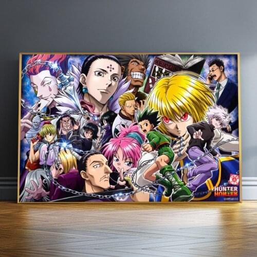 Hunter x Hunter Poster Popular Classic Japanese Anime Home Decor Poster Print