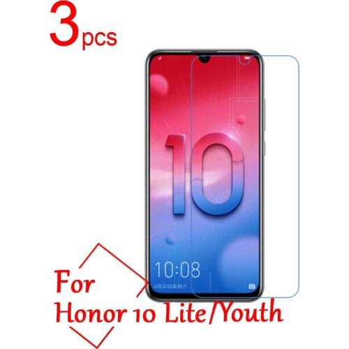 3pcs Ultra Clear/Matte/Nano Anti-Explosion for Honor 10 lite LCD Screen Protector Cover for Huawei Honor 10 Lite Protective Film