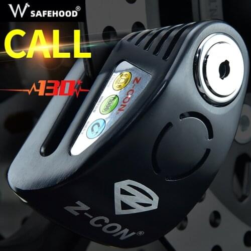 Z-CON Intelligent controllable alarm disc brake lock motorcycle lock scooter lock bicycle lock brake disc lock anti-theft lock