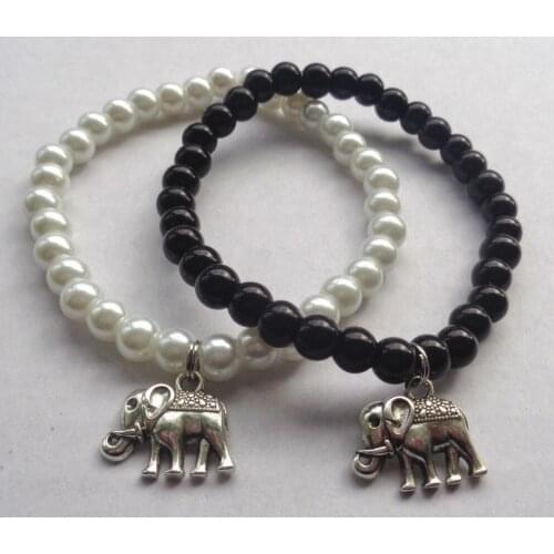 ZHAOTANGHESILVERJEWELTY Black Bracelets