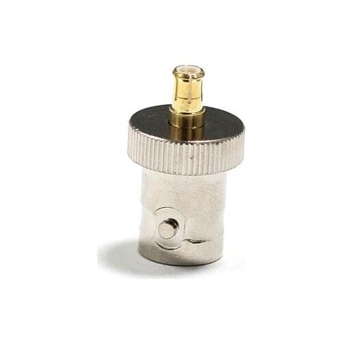 1pc NEW BNC Female Jack to MCX Male Plug RF Coax Adapter convertor Straight Goldplated wholesale