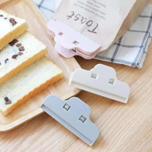 10/5Pcs/lot Portable large Kitchen Storage Food Snack Seal Sealing Bag Clips Sealer Clamp Plastic Tool