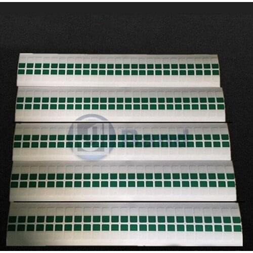 1000pcs Oca glue joint easy tear stick Red and green flag polarization tore OCA optical plastic protective film laminating