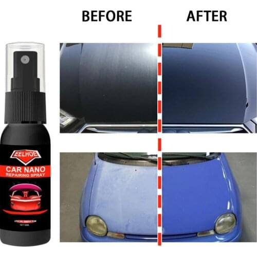 30/50ml Car Auto Lacquer Paint Care Polished Glass CoatingCar Scratch Repair Nano Spray Anti Scratch Spray Crystal Coating Agent