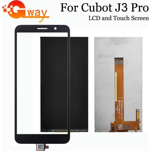 5.5" For Cubot J3 Pro LCD Display and Touch Screen Digitizer For Cubot J3 Pro LCD Sensor Panel Mobile Phone Accessories + Tools