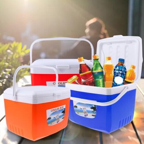 5L13L Car Freezer Drinks Food Medicine Cooler Box Freezer with Handle Keeping Warm/Cold Camping Cooler Box
