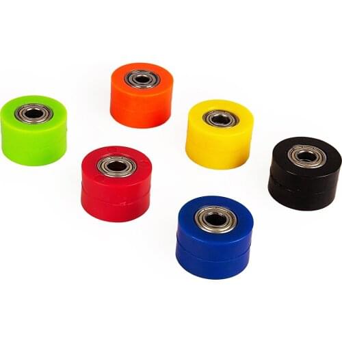 8mm 10mm Drive Chain Roller Pulley Wheel Slider Tensioner Wheel Guide For Pit Dirt Street Bike Motorcycle CRF YZF KLX RMZ EXC