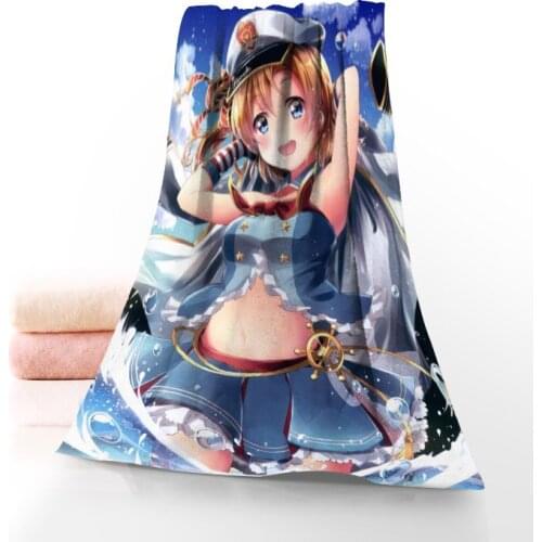 Anime Love Live! School I Do 35x75cm Fitness Sports Towel Portable Quick-drying Towel Yoga Outdoor Microfiber Sports Towel