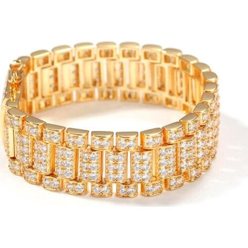 Big nose Gold Bracelets For Men