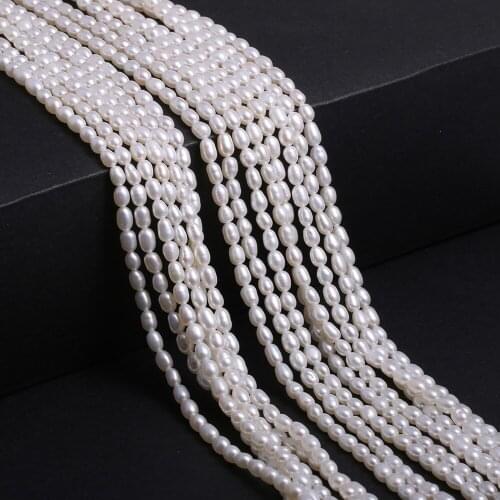 Natural pearl Meter shaped 2-2.5mm Making bracelets, necklaces and other accessories DIY 36CM
