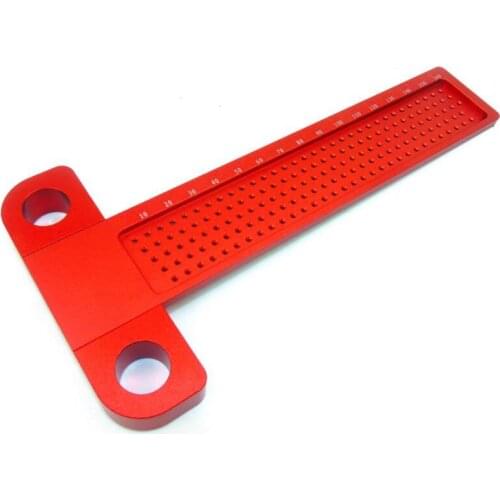 Woodworking scribe,Aluminum T-foot,crossed ruler