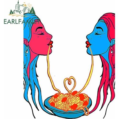 EARLFAMILY 13cm x 11cm For Love Is Love Car Motorcycle Stickers Fashion Graphics Decal Bumper Car Styling Waterproof Decoration