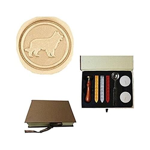 Product Feature: Stamp symble: Retriever Dog Stamp Diameter:2.5cm/1.2inch Package Includes: 1x Stamp Only(Rosewood