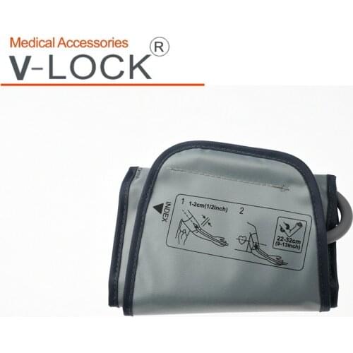 Reusable nylon coat single tube with metal ring adult arm sphygmomanometer NIBP Omron blood pressure Cuff