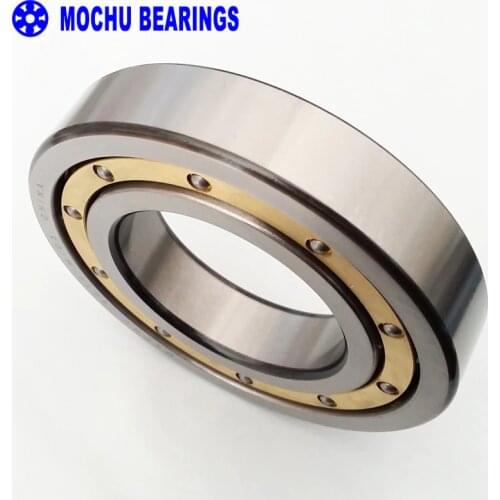 MOCHU Bearing 6016 6016-M-HQ1-P63 HC6016M P63 80x125x22 Deep Groove Ball Bearings Single Row Si3n4 Ceramic Ball Brass Cage