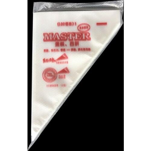 100PCS Disposable pipe bag icing fondant cake cream bag decoration pastry tips tool GYH A102