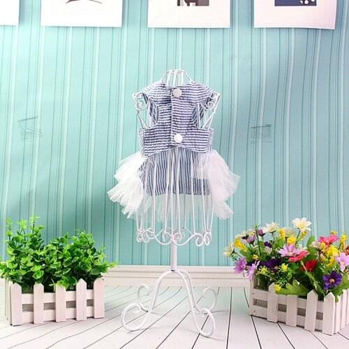 Stripes Fresh Cool Puppy Spring & Summer Clothes Comfortable Cotton Cute Fashion Out