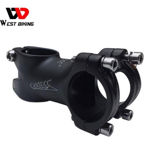 WEST BIKING 31.8mm Cycling Handlebar Stem Aluminium Alloy Road MTB Bike Bicycle Stem Bicycle Parts Bicycle Bike Handlebar Stem