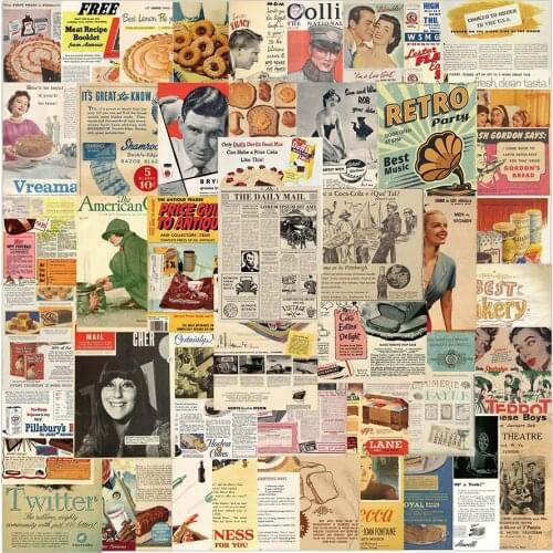 10/30/50PCS Classic Movie Retro Poster Graffiti Stickers Laptop Skateboard Guitar Suitcase Bike Waterproof Sticker Decal Kid Toy