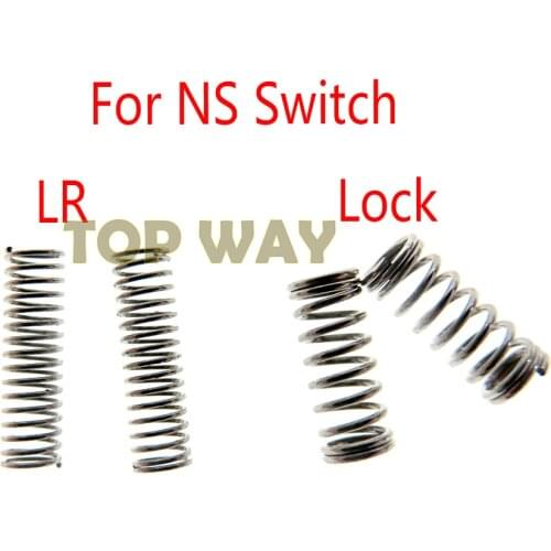 10pcs FOR switch Left Right LR ZL ZR Button Spring lock spring for Nintendo Switch NS Joy Con Controller Replacement part