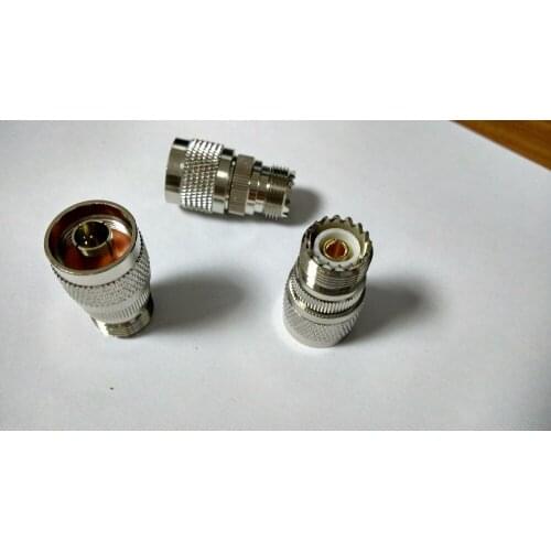 10pcs N Male Plug To UHF SO239 Female jack adapter New
