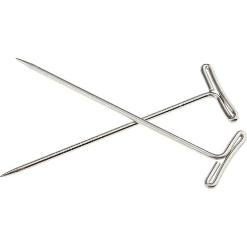 12 Pcs T Shape Hair Extension Supplies Weaving Weft Pulling Hook Needles Set