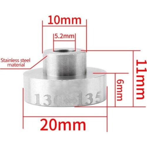 2021 Top Bicycle Rear Hub Adapter Extension Conversion 130mm to 135mm MTB Bike Accessories Stainless Steel Parts