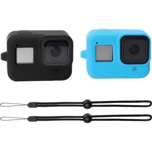 Soft Silicone Frame Protective Case for Gopro Hero 8 Black Protective Cover for Go Pro 8 Camera Accessories