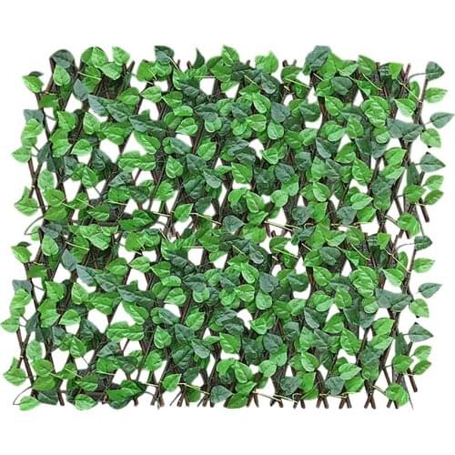 Artificial Leaf Privacy Fence Roll Wall Landscaping Fence Privacy Fence Screen Outdoor Garden Backyard Balcony Fence Privacy 4.6