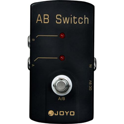 JOYO JF-30 AB Switch Selection Pedal Electric Guitar Pedal Effects True Bypass for overdrive pedal distortion reverb pedal